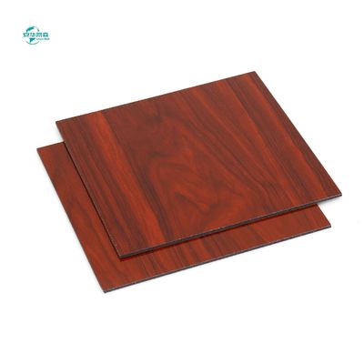 1220mm Genişlik Sandviç Panelleri Çok çeşitli Ahşap Taneler Renkleri