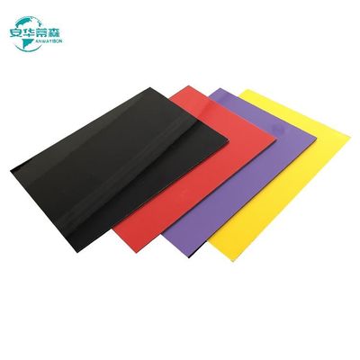 2440mm Acm Kompozit Malzeme Yüksek Parlak Dış Kompozit Paneller 5mm 6mm