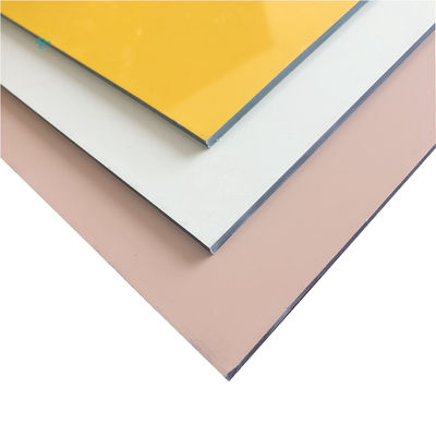 ISO9001 Duvar Panelleri Acp Paneller Dış Kaplama İç Alüminyum Kompozit Panel 0.06mm