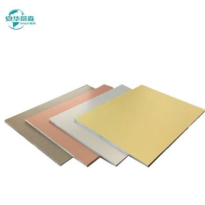 5mm B1 fırçalanmış ACP Yangın geçirmez dış kaplama Dış duvar kaplamaları için