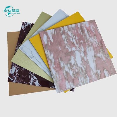 Geri dönüştürülebilir Mermer ACP Alüminyum Kompozit Panel 6mm 5mm